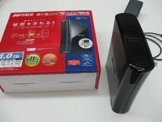 BUFFALO HD-CXT1.0TU2 自動暗号化