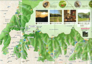 狭山丘陵　狭山湖マップ　MAP